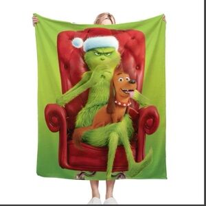 Grinch blanket